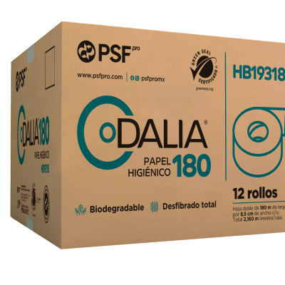 Higiénico Dalia HD180 Caja con 12 piezas HB19318