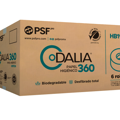 Higiénico Dalia HD360 Caja con 6 piezas HB19336